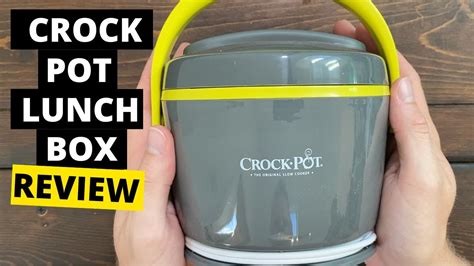 crockpot electric lunch box review|portable crock pot lunch.